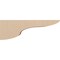Ekena Millwork 5"W x 30"D x 10"H Thin Carmel Rough Cedar Woodgrain TimberThane Corbel, Primed Tan CORUR05X30X10CARRCPR - alternate 4